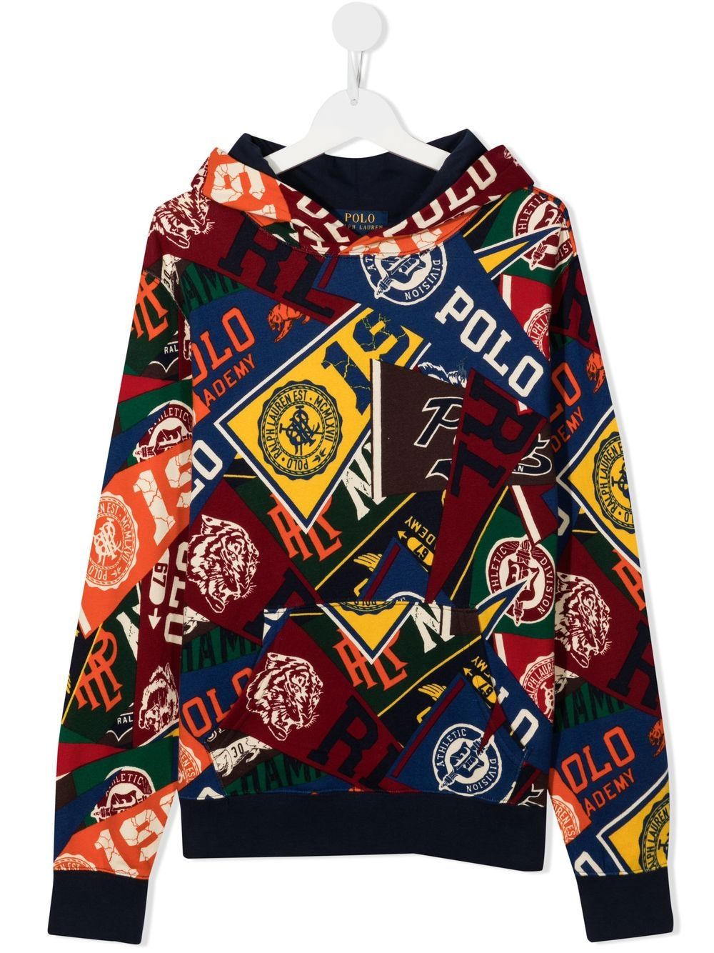 Ralph Lauren Kids Hoodie mit Logo-Print - Mehrfarbig von Ralph Lauren Kids