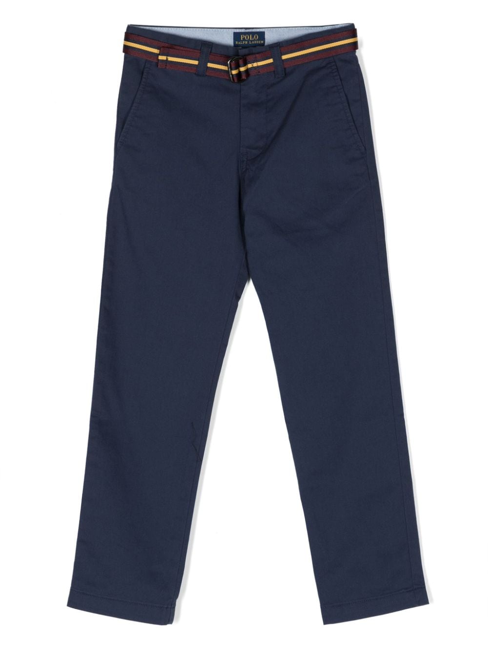 Ralph Lauren Kids Schmale Chino mit geradem Bein - Blau von Ralph Lauren Kids