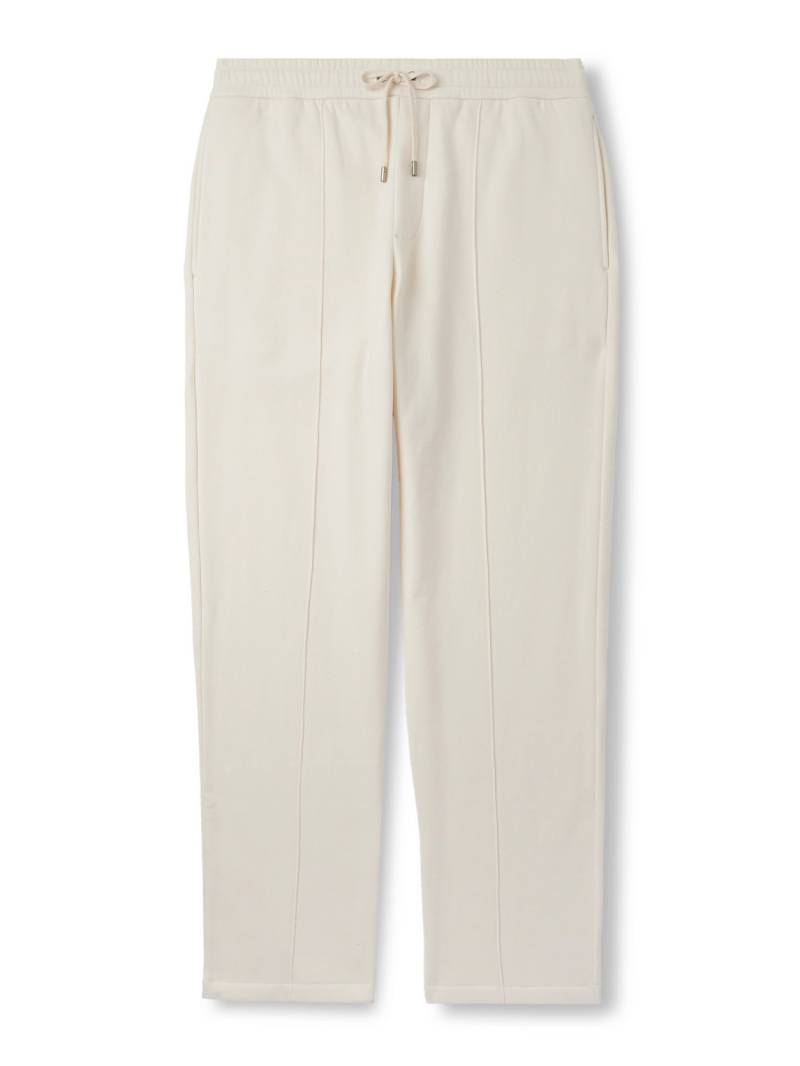 Ralph Lauren Purple Label - Straight-Leg Cotton and Cashmere-Blend Sweatpants - Men - Neutrals - XXL von Ralph Lauren Purple Label