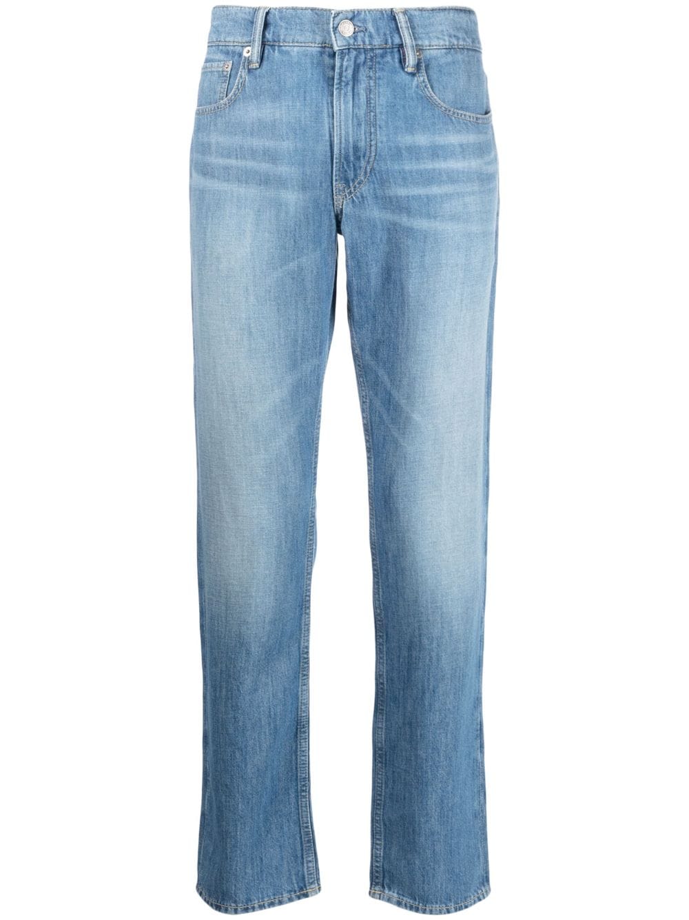 Ralph Lauren Purple Label Gerade Jeans mit Stone-Wash-Effekt - Blau von Ralph Lauren Purple Label