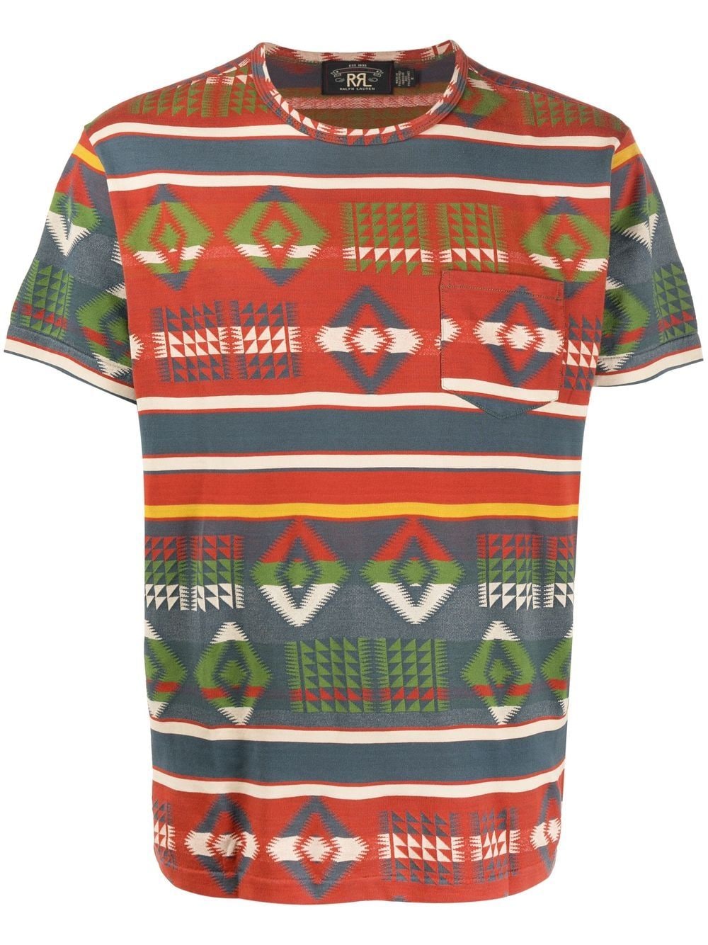 Ralph Lauren RRL T-Shirt mit grafischem Print - Rot von Ralph Lauren RRL