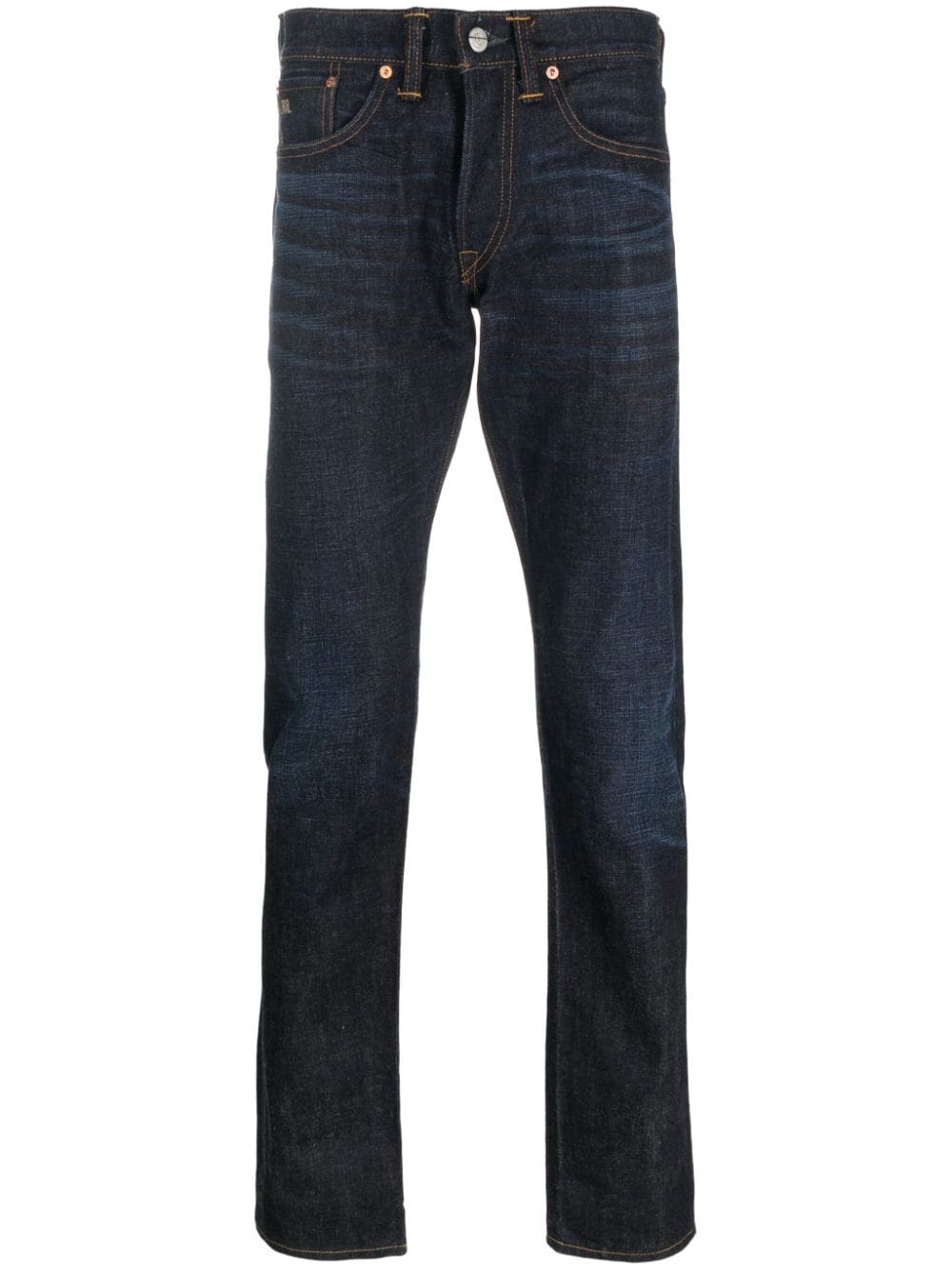 Ralph Lauren RRL Slim-Fit-Jeans mit Logo-Stickerei - Blau von Ralph Lauren RRL