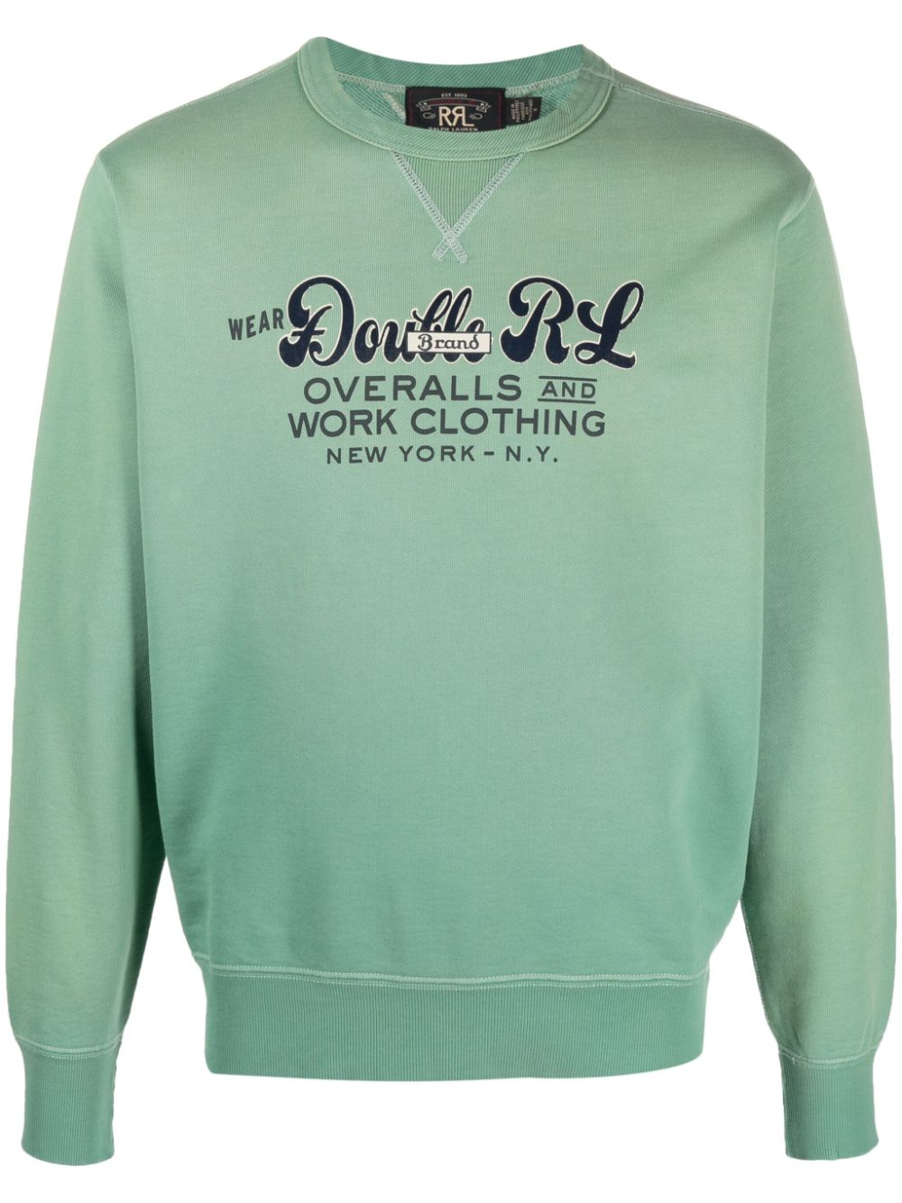 Ralph Lauren RRL Sweatshirt mit Slogan-Print - Grün von Ralph Lauren RRL