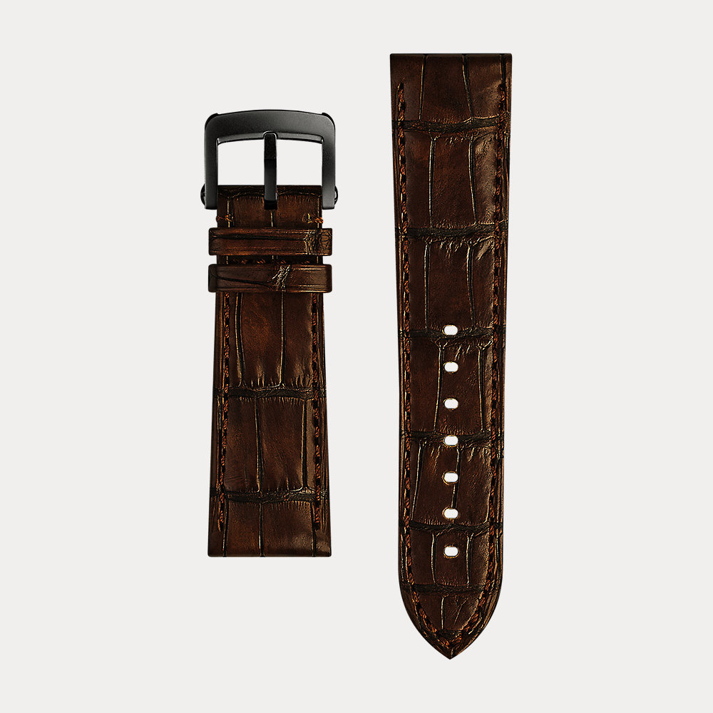23 x 20 Sporting-Armband, Alligatorleder von Ralph Lauren