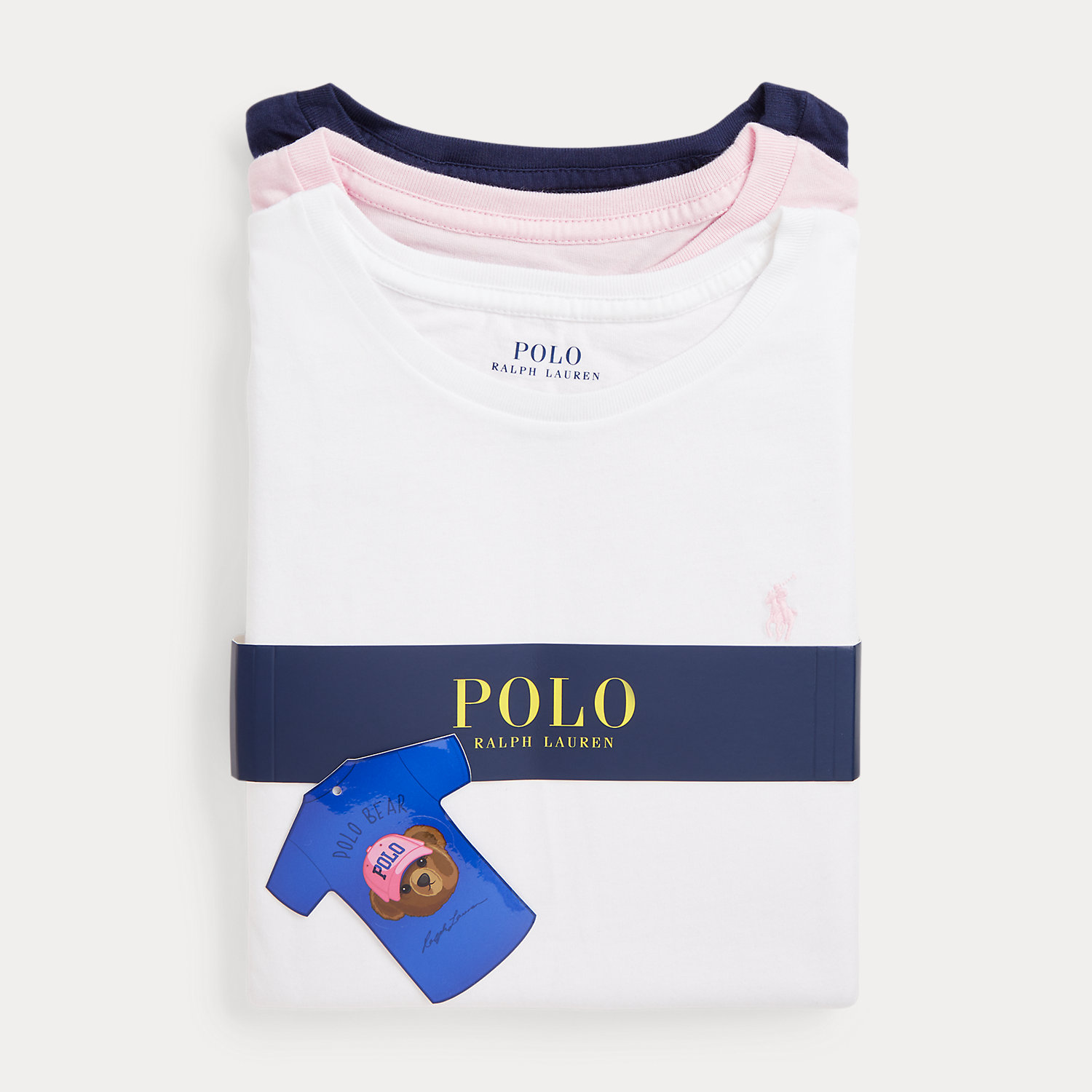 3er-Pack Baumwoll-T-Shirts von Ralph Lauren