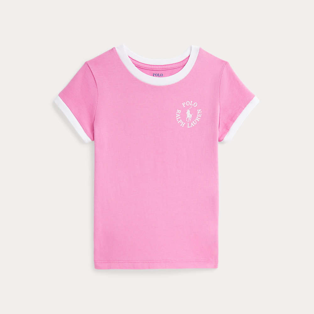 Baumwoll-T-Shirt mit Big Pony und Logo Baumwoll-T-Shirt mit Big Pony und Logo von Ralph Lauren