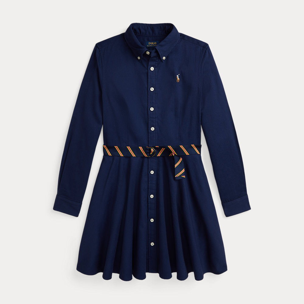 Baumwollchino-Kleid mit Gürtel Baumwollchino-Kleid mit Gürtel von Ralph Lauren