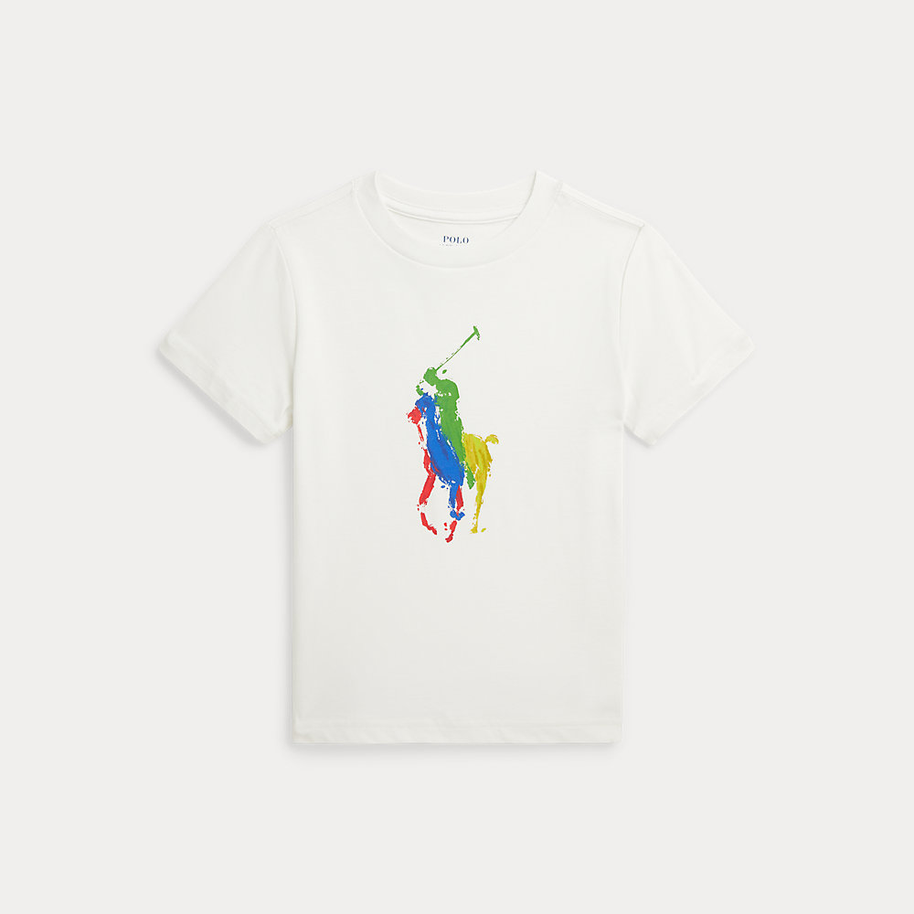 Baumwolljersey-T-Shirt mit Big Pony von Ralph Lauren