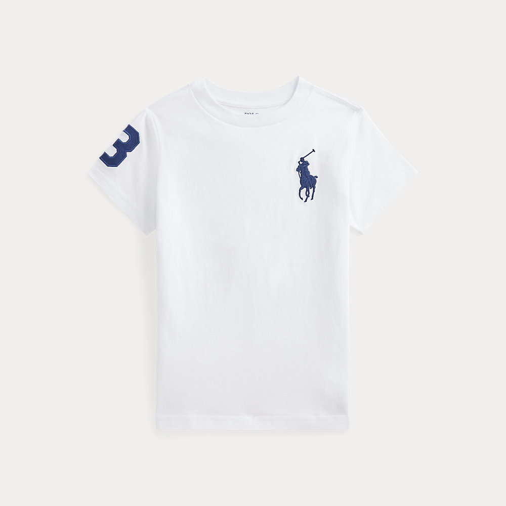 T-Shirt aus Baumwolljersey mit Big Pony von Ralph Lauren