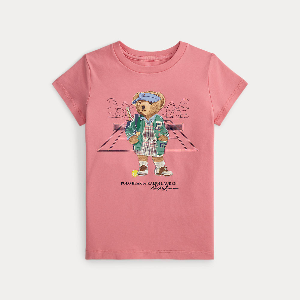 Baumwolljersey-T-Shirt mit Polo Bear Baumwolljersey-T-Shirt mit Polo Bear von Ralph Lauren