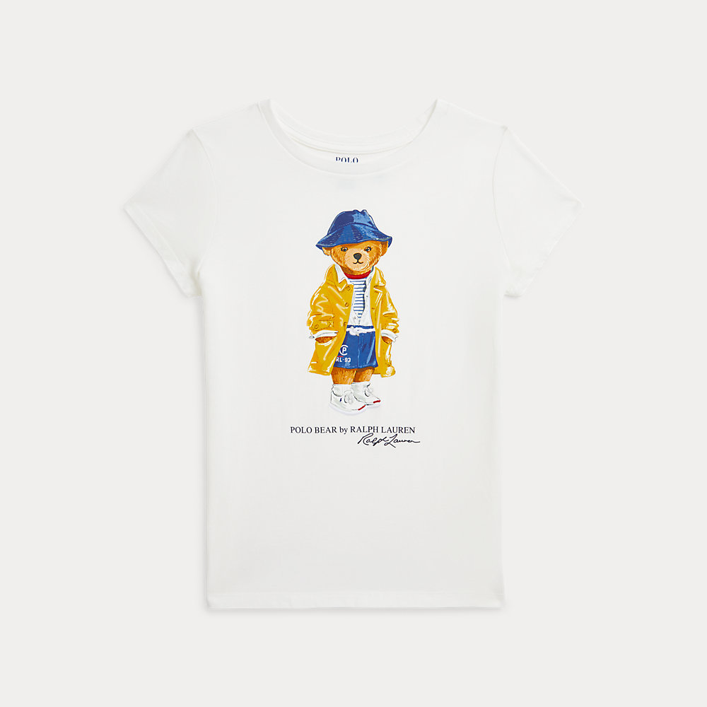Baumwolljersey-T-Shirt mit Polo Bear Baumwolljersey-T-Shirt mit Polo Bear von Ralph Lauren