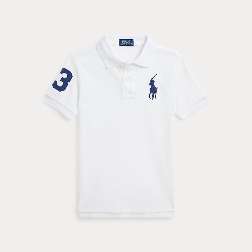 Baumwollpiqué-Poloshirt mit Big Pony von Ralph Lauren