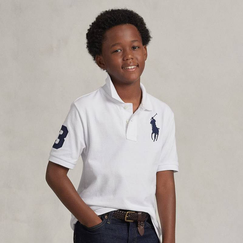 Baumwollpiqué-Poloshirt mit Big Pony von Ralph Lauren