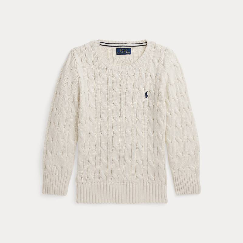 Baumwollpullover mit Zopfmuster von Ralph Lauren