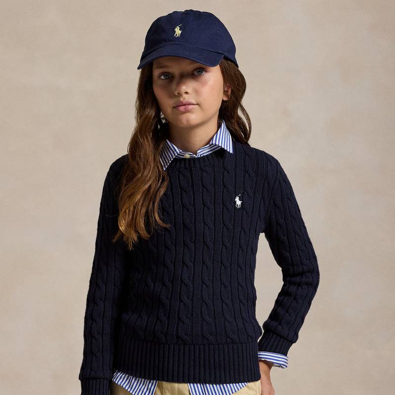 Baumwollpullover mit Zopfmuster von Ralph Lauren