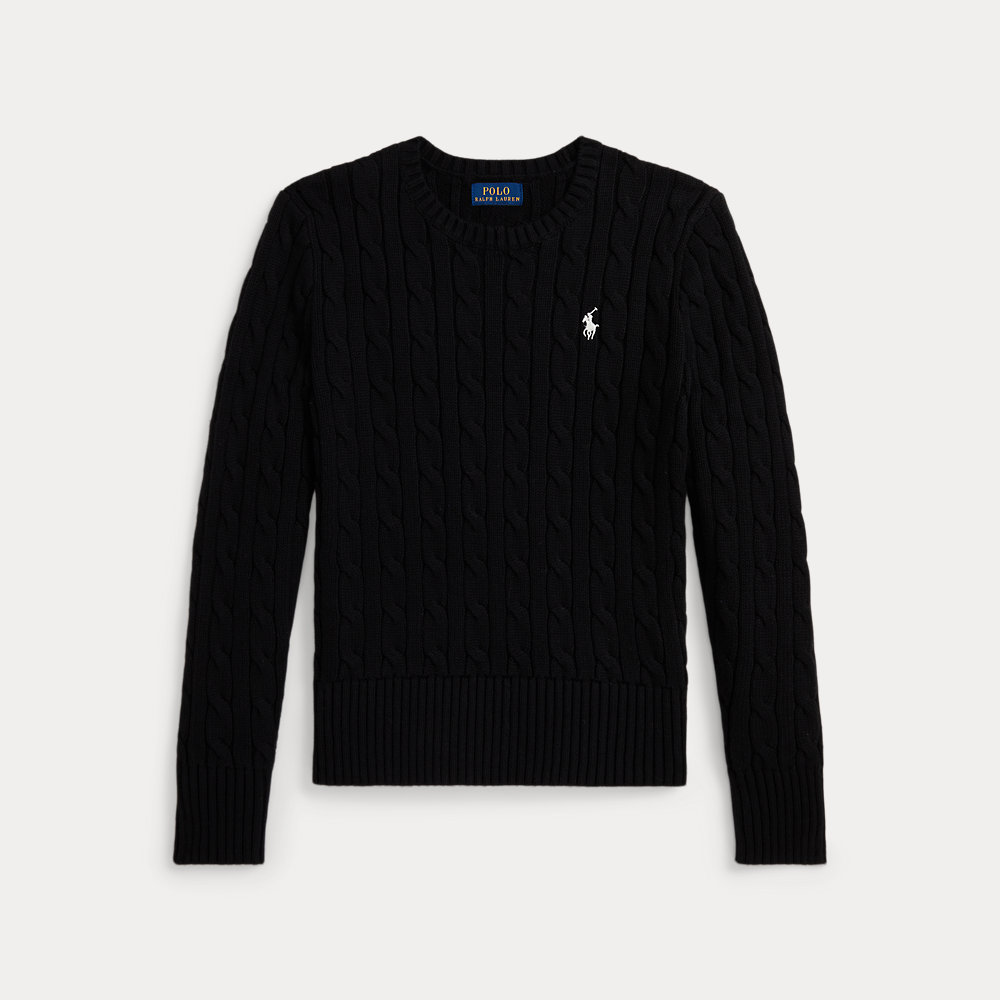 Baumwollpullover mit Zopfmuster Baumwollpullover mit Zopfmuster von Ralph Lauren