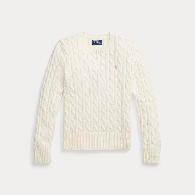 Baumwollpullover mit Zopfmuster von Ralph Lauren