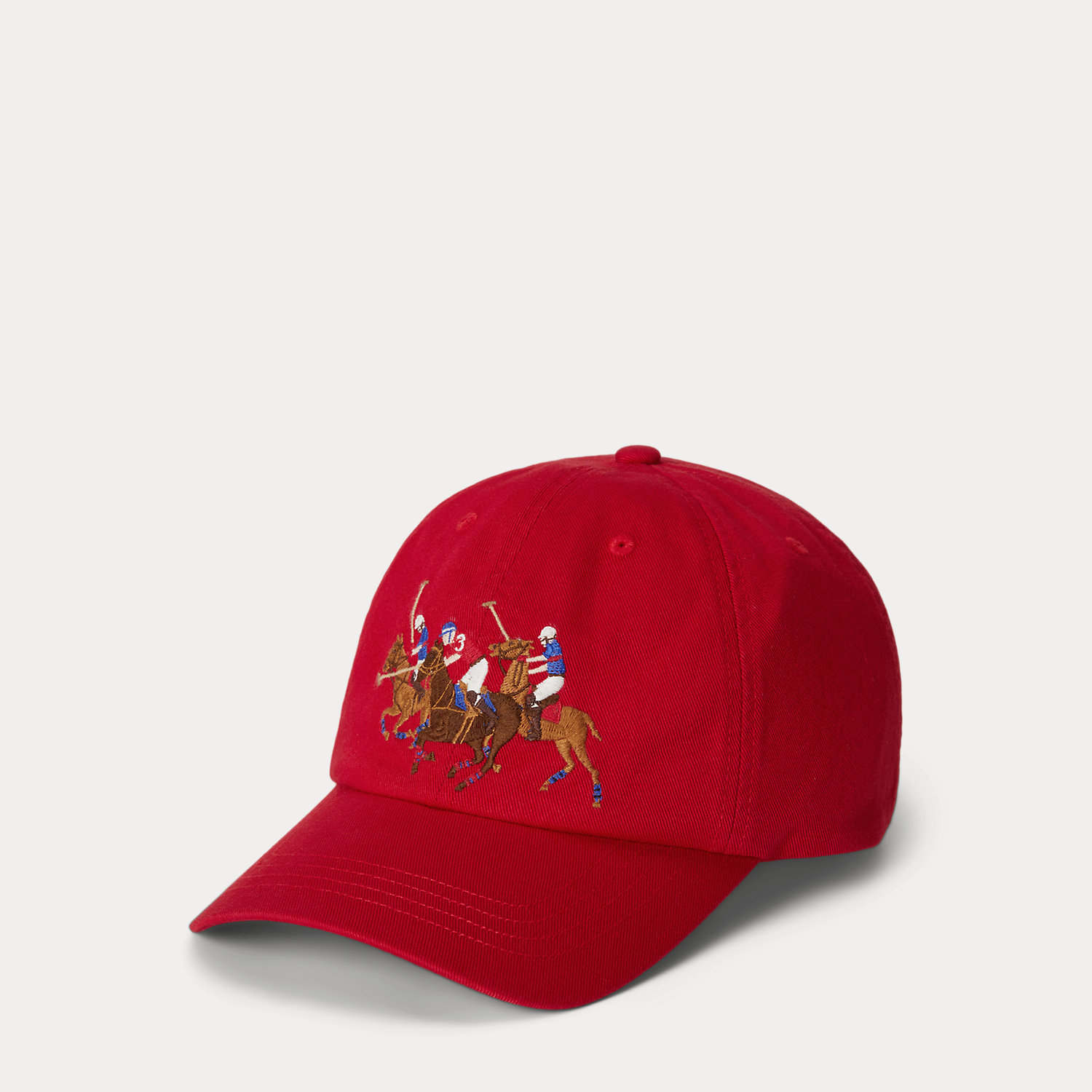 Baumwolltwill-Kappe mit Dreifach-Pony Baumwolltwill-Kappe mit Dreifach-Pony von Ralph Lauren