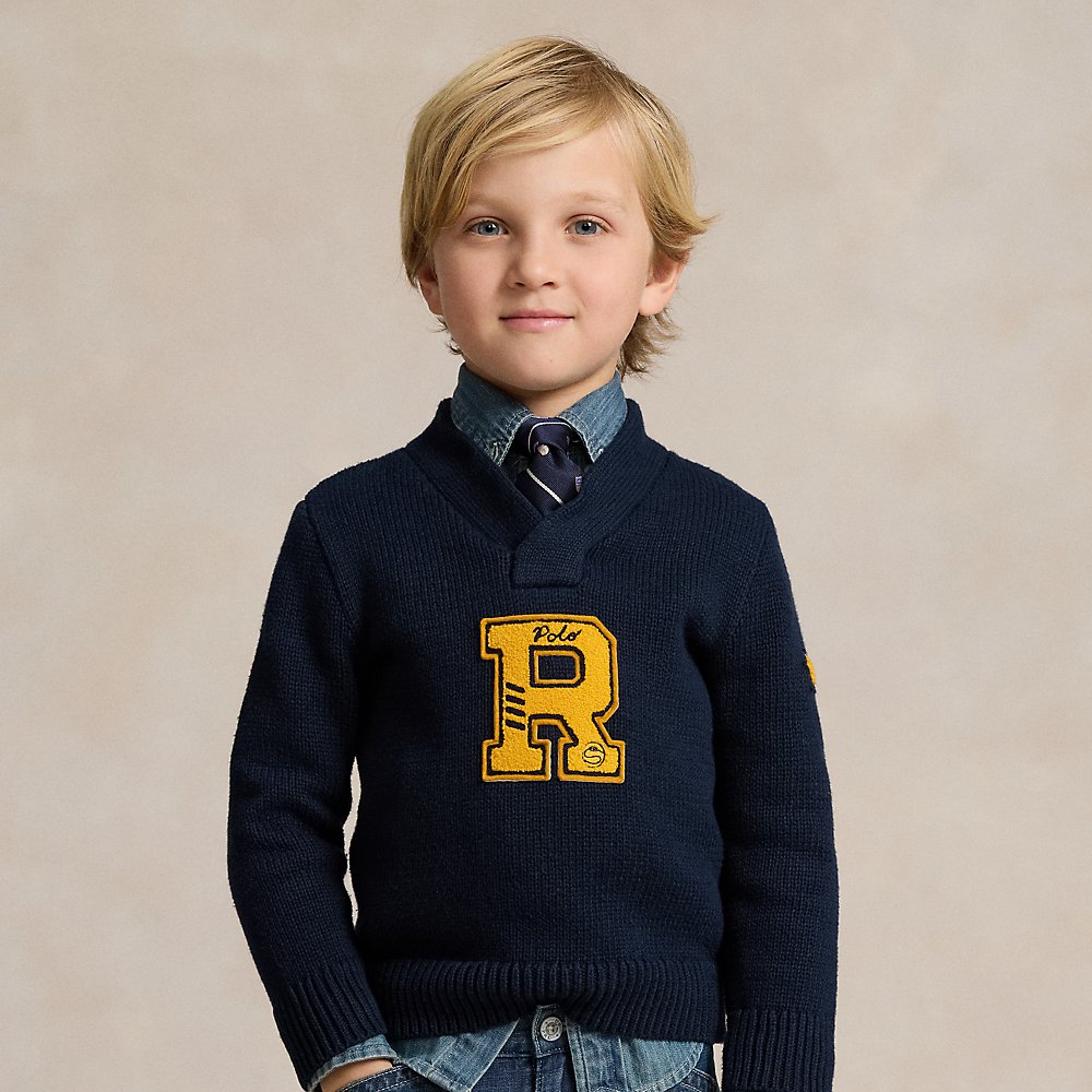 College-Pullover aus Baumwolle von Ralph Lauren