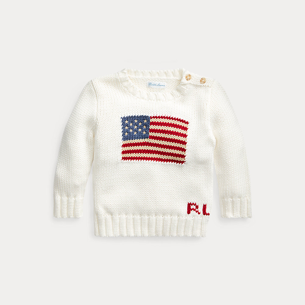 Der klassische Flaggenpullover von Ralph Lauren