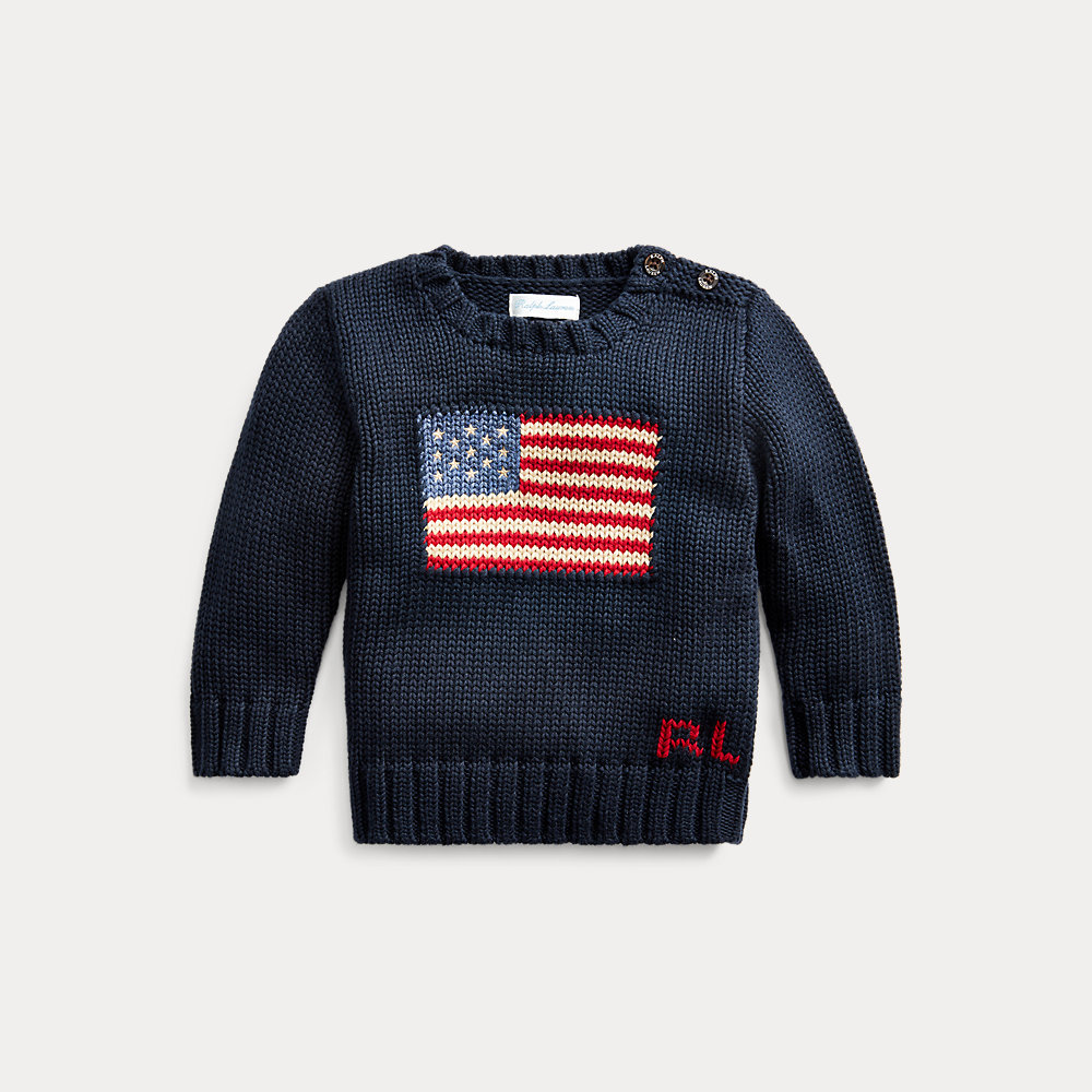 Der klassische Flaggenpullover Der klassische Flaggenpullover von Ralph Lauren