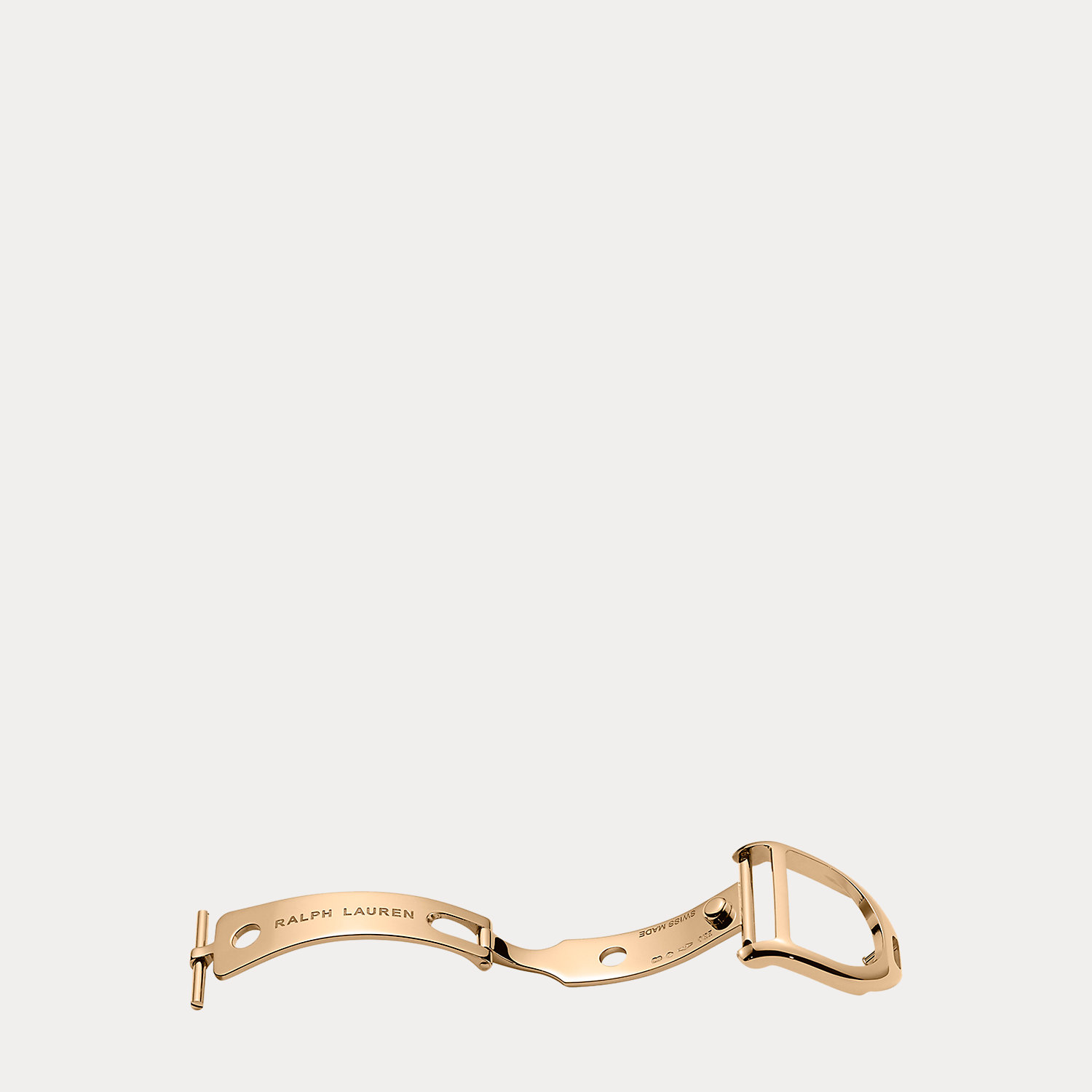 Faltschließe 13 mm aus Roségold von Ralph Lauren