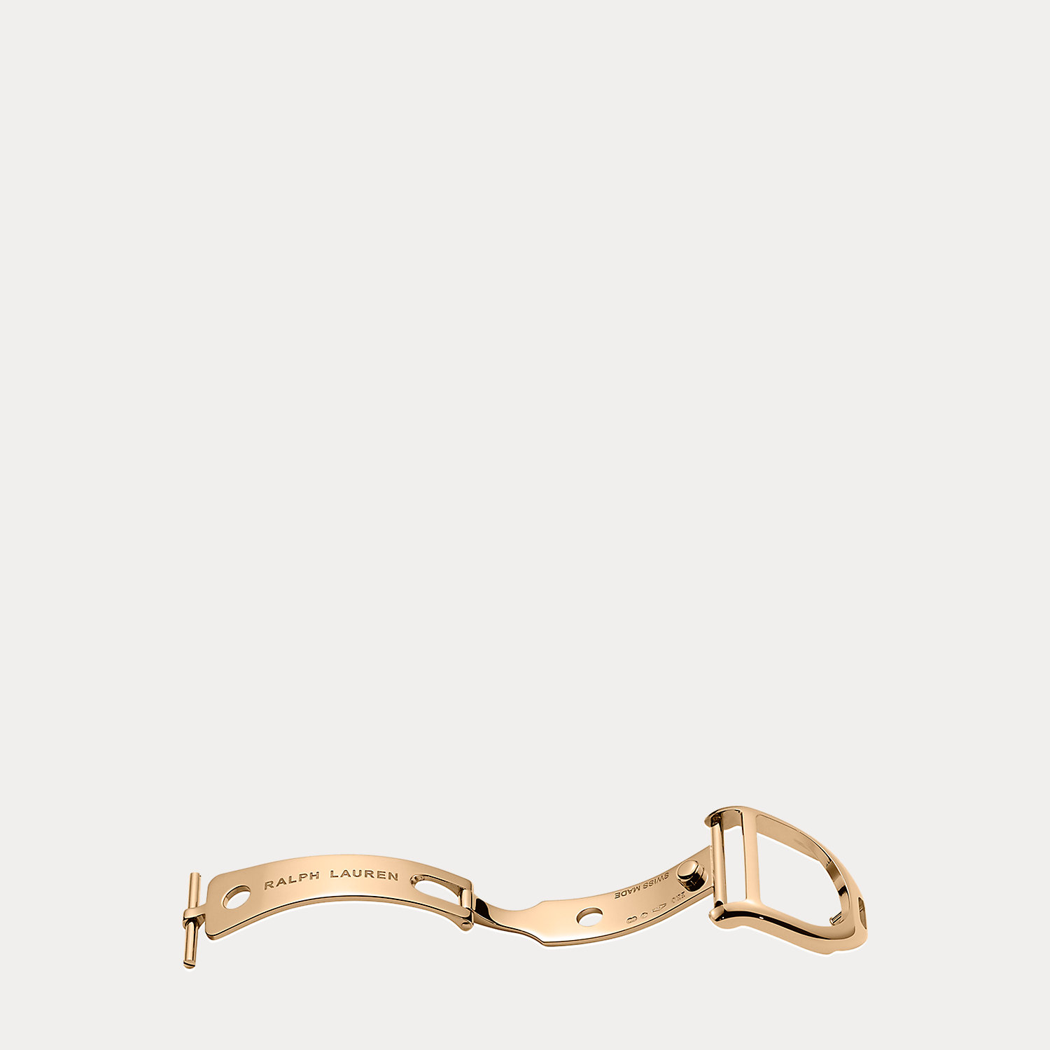 Faltschließe 15 mm aus Roségold von Ralph Lauren