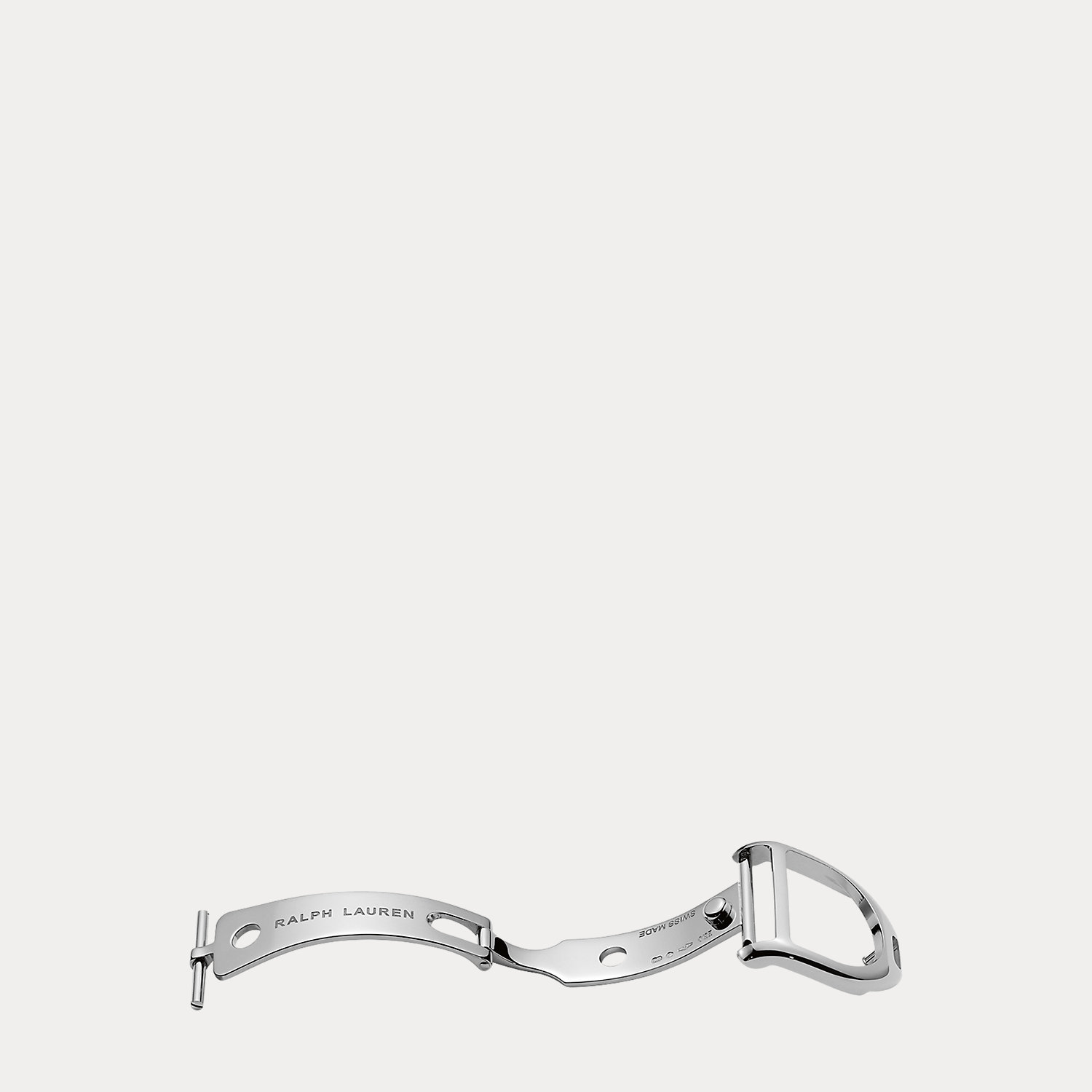 Faltschließe 15 mm aus Stahl von Ralph Lauren