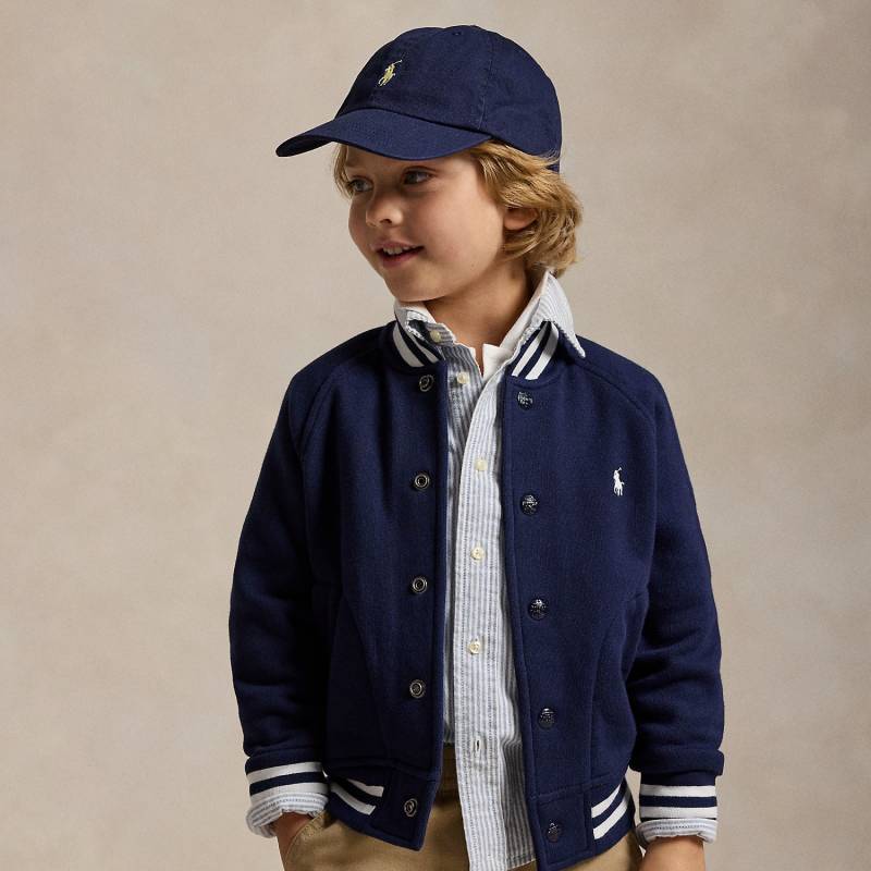 Fleece-Baseballjacke von Ralph Lauren