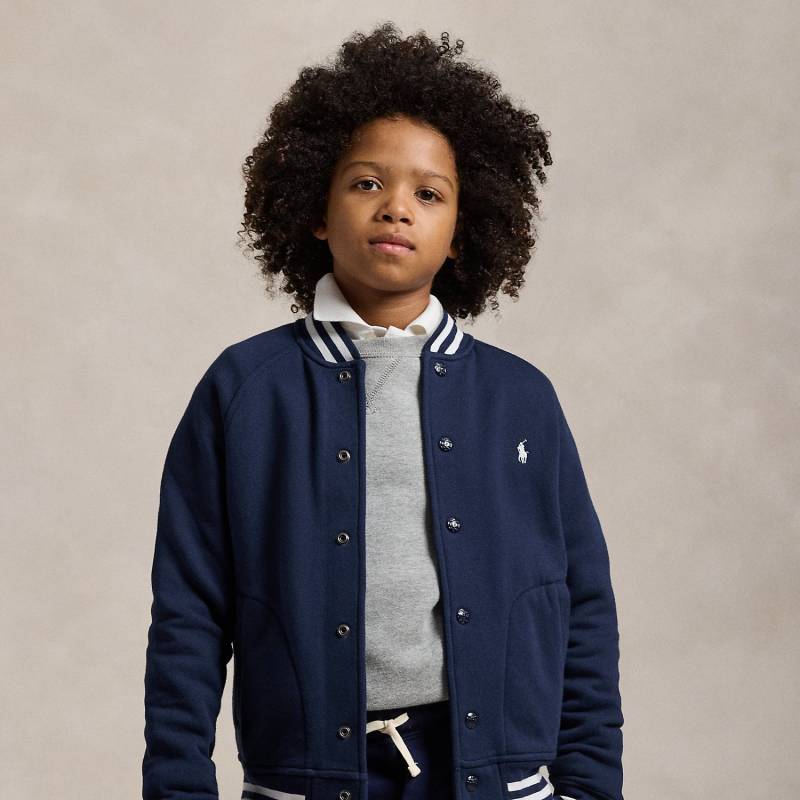 Fleece-Baseballjacke von Ralph Lauren