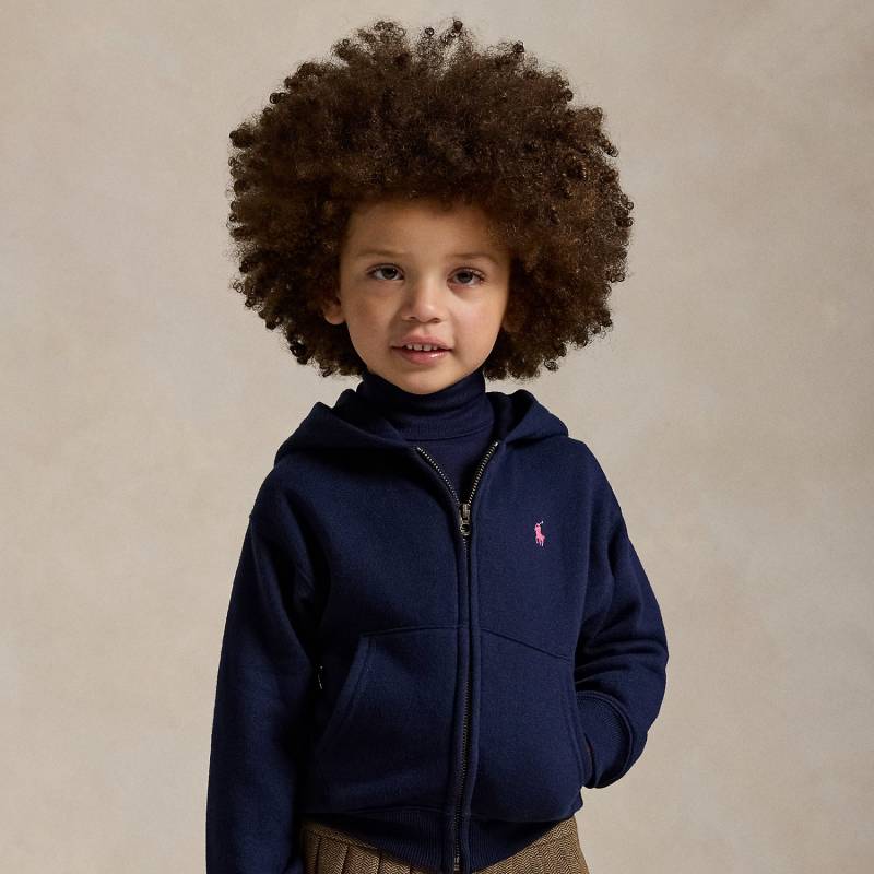 Fleece-Kapuzenjacke mit Reißverschluss von Ralph Lauren