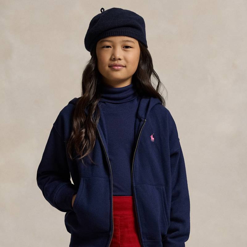 Fleece-Kapuzenjacke mit Reißverschluss von Ralph Lauren