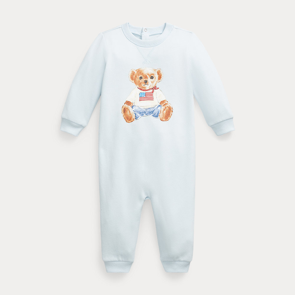 Fleece-Strampler mit Polo Bear Fleece-Strampler mit Polo Bear von Ralph Lauren