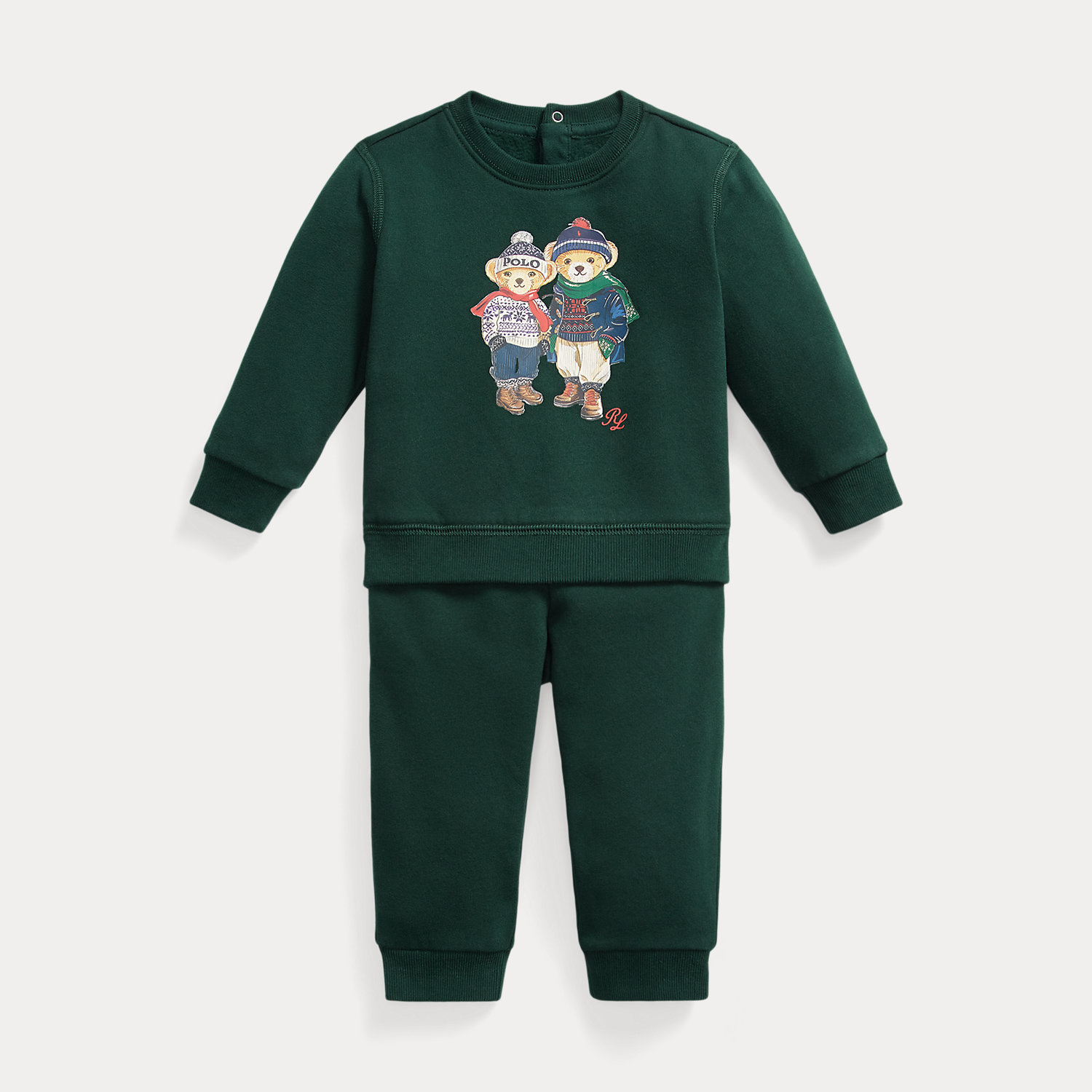 Fleece-Sweatshirt mit Polo Bear und Hose von Ralph Lauren