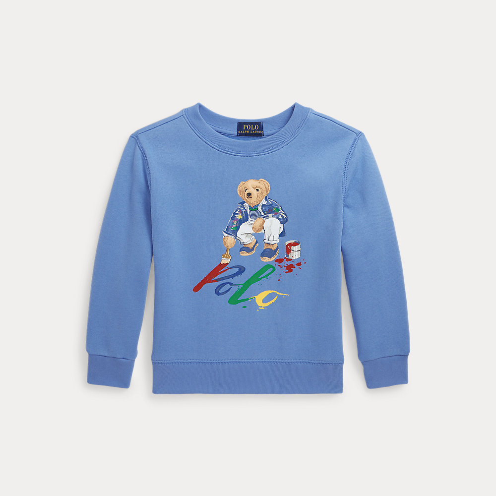 Fleece-Sweatshirt mit Polo Bear von Ralph Lauren