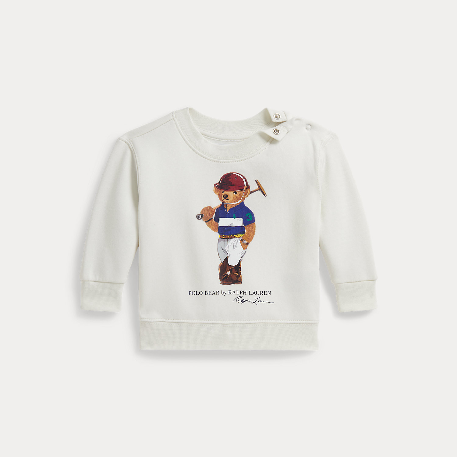 Fleece-Sweatshirt mit Polo Bear von Ralph Lauren
