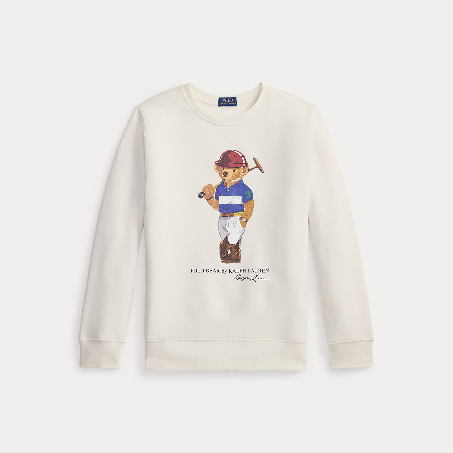 Fleece-Sweatshirt mit Polo Bear von Ralph Lauren