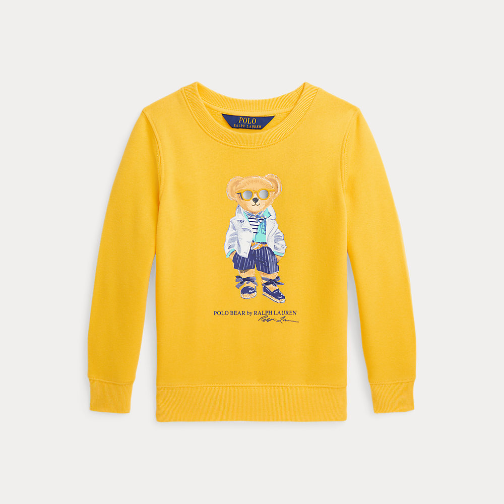 Fleece-Sweatshirt mit Polo Bear von Ralph Lauren