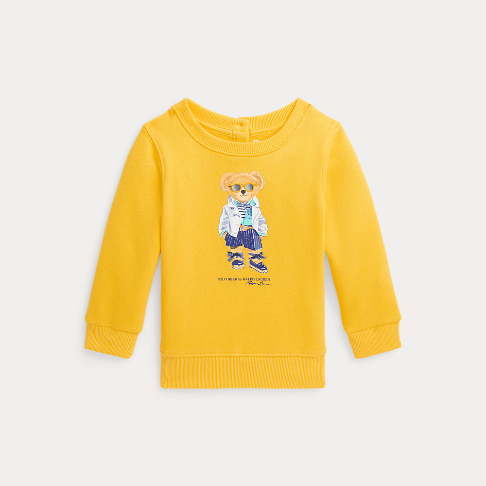 Fleece-Sweatshirt mit Polo Bear von Ralph Lauren