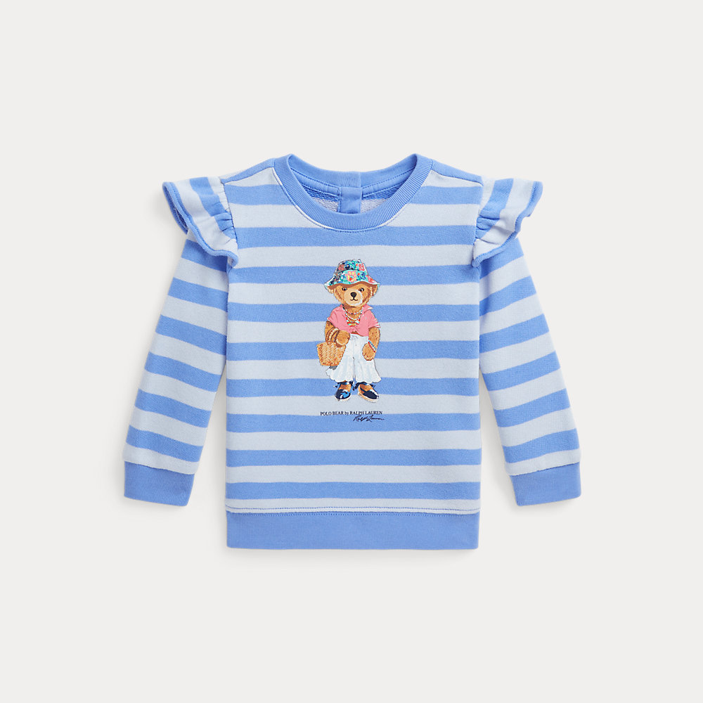 French-Terry-Sweatshirt mit Polo Bear von Ralph Lauren