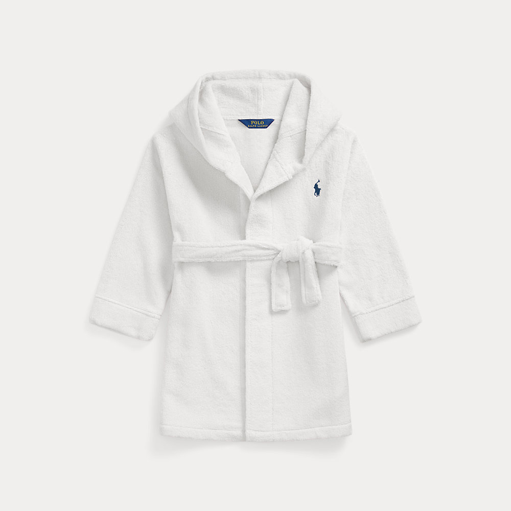 Frottee-Morgenmantel mit Kapuze von Ralph Lauren