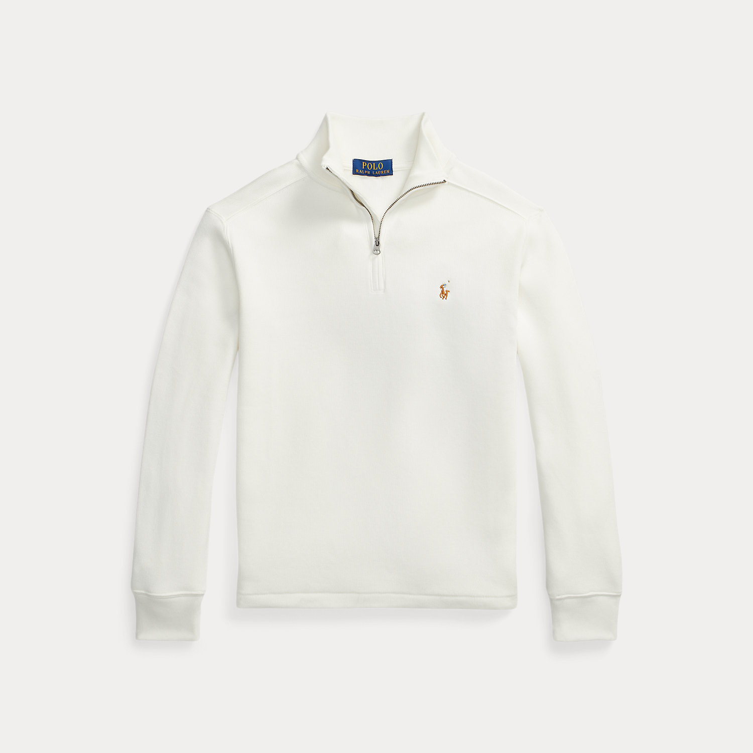Gerippter Pullover mit Reißverschluss von Ralph Lauren