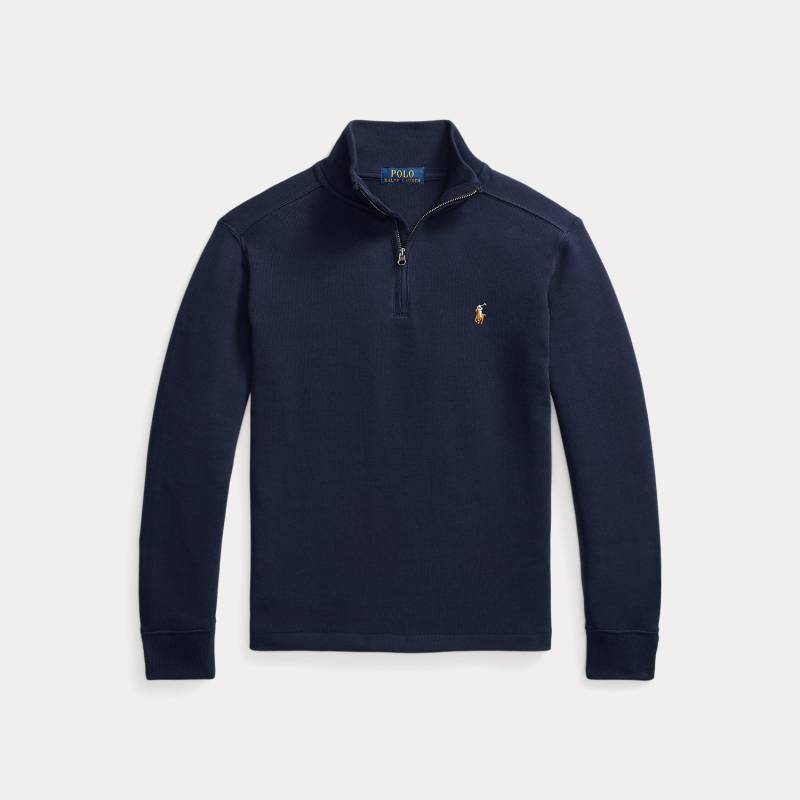 Gerippter Pullover mit Reißverschluss von Ralph Lauren