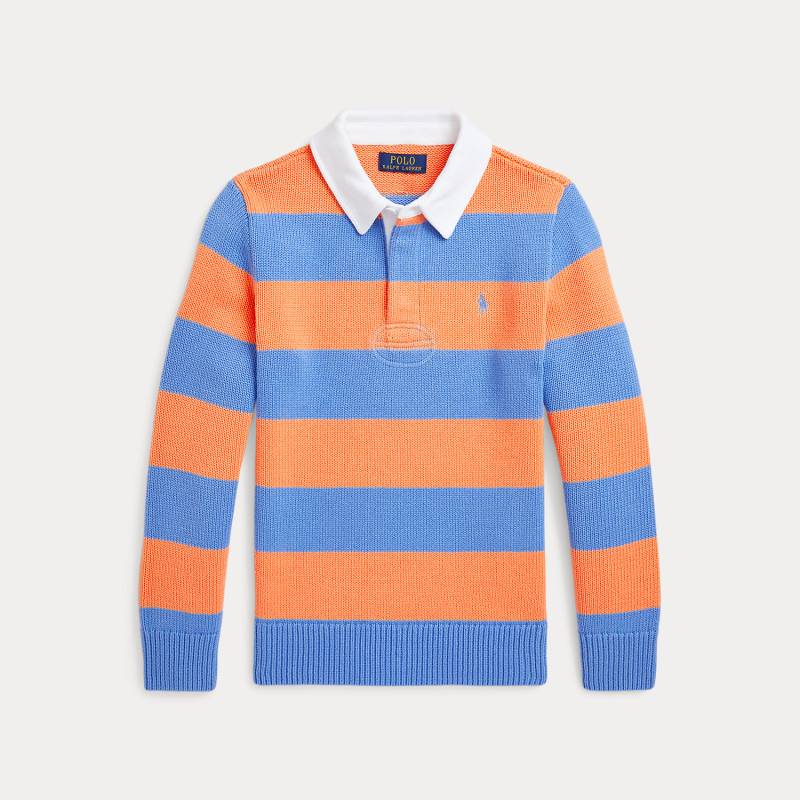 Gestreifter Rugbypullover aus Baumwolle von Ralph Lauren