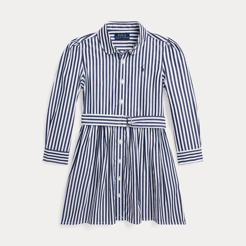 Gestreiftes Hemdkleid mit Gürtel von Ralph Lauren