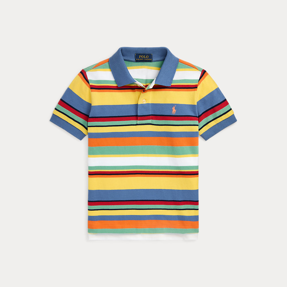 Gestreiftes Poloshirt aus Baumwollpiqué von Ralph Lauren