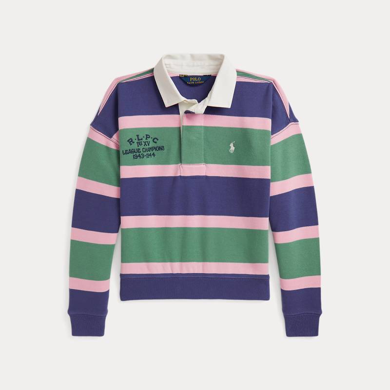 Gestreiftes Rugby-Sweatshirt aus Frottee von Ralph Lauren