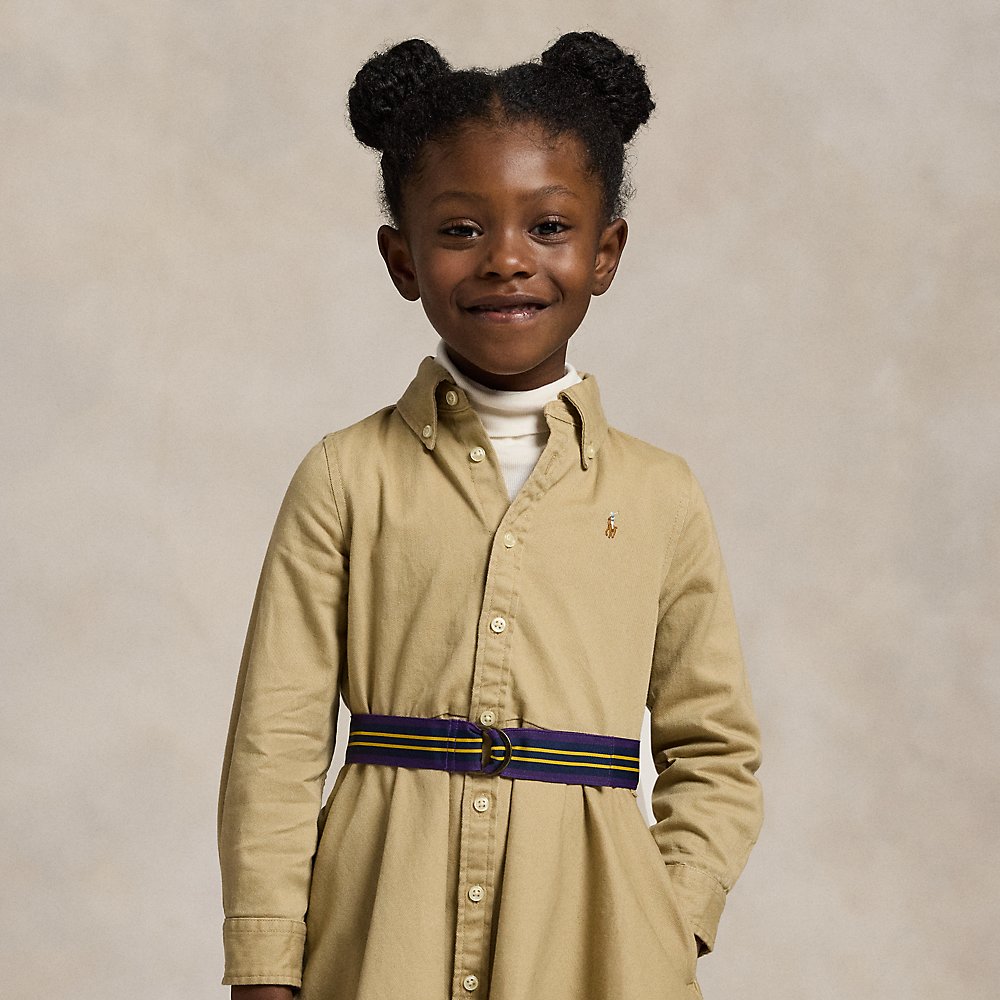 Hemdkleid aus Baumwollchino Hemdkleid aus Baumwollchino von Ralph Lauren