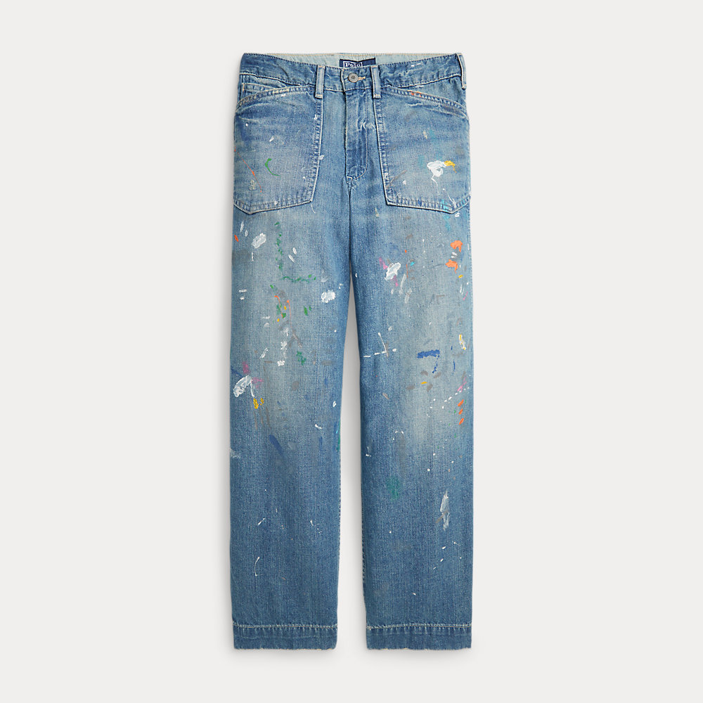 Jeans im Used-Look von Ralph Lauren