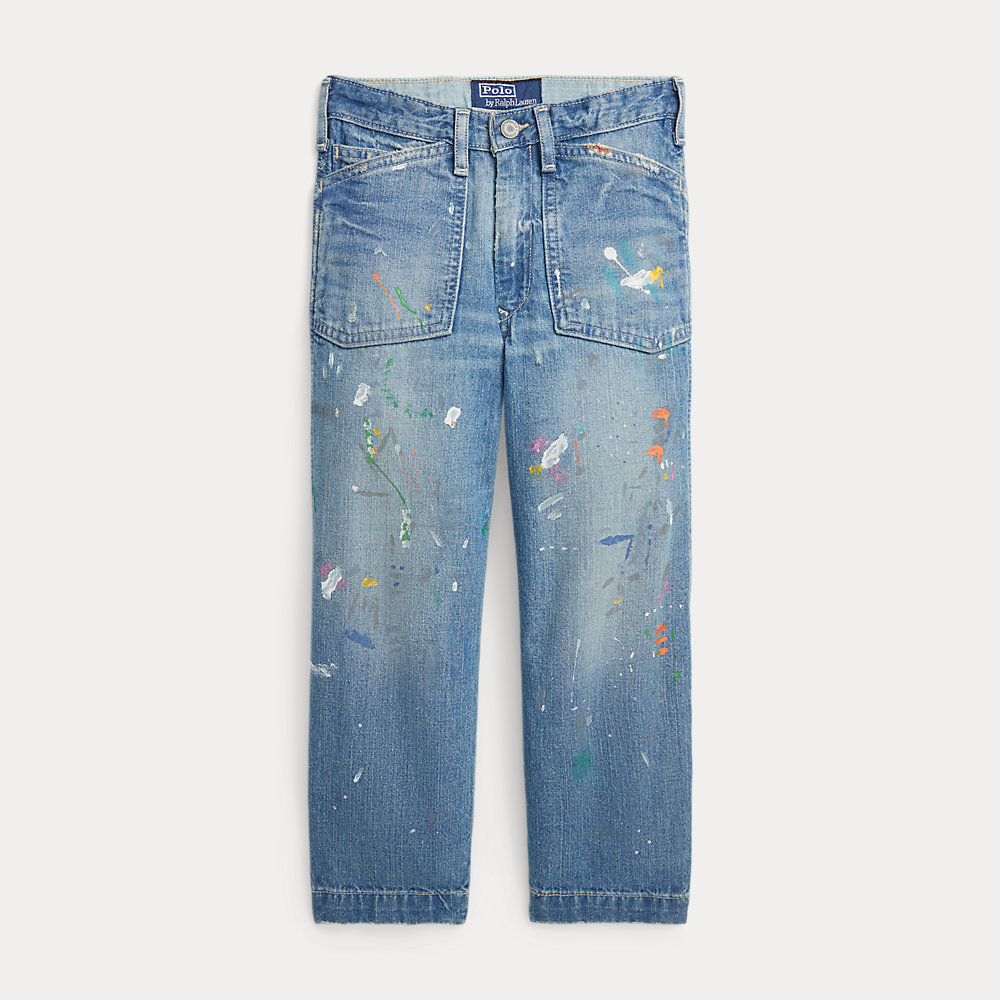 Jeans im Used-Look von Ralph Lauren